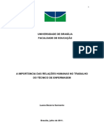 A Importancia Das Relações Humanas No Trabalho Do Técnico de Enfermagem PDF