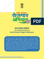 Guidelines: Garib Kalyan Rojgar Abhiyaan