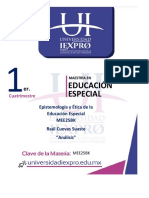 La Formación de Los Profesionales de La Educación Especial y El Cambio Educativo