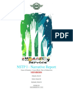 NSTP I - Narrative Report: Members