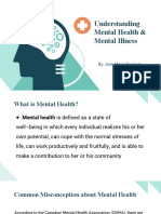 Understanding Mental Health & Mental Illness: By: Joan Marie Dael, LPT