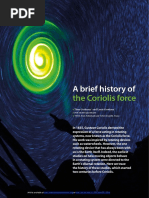 A Brief History Of: The Coriolis Force