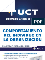 Comportamiento Del Individuo en La Organización