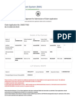 Claims Management System (IMA)