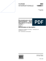 ISO 14689-1 土工技术调研和试验 岩石的识别与分类 第1部分：标识和说明