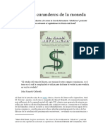 Contra Los Curanderos de La Moneda. Reseña de La Gran Revelación de Mario Del Rosal