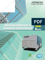 Hitachi Air Cooled Screw Chiller Catalog PDF