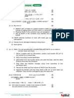 Unit 3 - Volumetric Analysis Answers