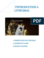 Guide D'Introduction A Liyeplimal: 1-Presentation de Liyeplimal 2 - Adhesion Et Gains 3 - Retrait de Fonds