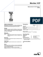 Movitec VCF: High-Pressure In-Line Pumps 50 HZ