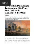 Los Nefilim Del Antiguo Testamento