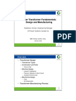 Power Transformer Fundamentals: Design and Manufacturing