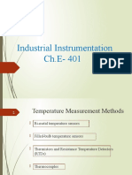 Industrial Instrumentation Ch.E-401