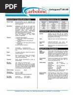 Product Data: Carboguard 190 H