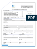 Application Form For Undergraduate Programs: Program Information