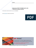 Engineering Design Development of 52,5 Kilowatt Peak Solar Photovoltaic System For Industrial Rooftop Building