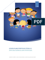 TESOL Lessons Plans Portfolio.