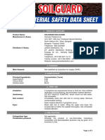 MSDS Soilguard