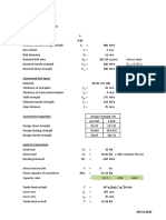 Connection Design Bolt Specs