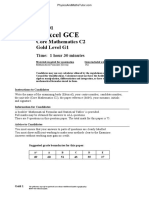 11 Gold 1 - C2 Edexcel