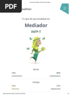 Personalidad "Mediador" (INFP) - 16personalities