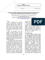 Analisis Kebutuhan Tenaga Berdasarkan Beban Kerja Sebagai Dasar Perencanaan SDM Di Instalasi Farmasi RS. X Semarang