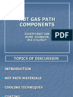 Gas Turbine Hot Path Materials