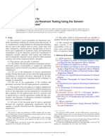 E1219-10 Standard Practice For Fluorescent Liquid Penetrant Testing Using The Solvent - Removable Process PDF