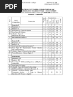 Bharathiar University::Coimbatore-641 046 B. Sc. Mathematics Degree Course - Cbcs Pattern Scheme of Examination