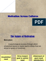 Motivation Across Cultures