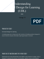 Udl Assignment