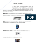 Tipos de Gabinetes