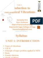 Introduction To Mechanical Vibrations