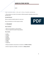 Agriculture PDF