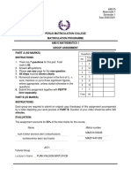 Tugasan Kumpulan Matematik Am015