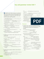 Vocabulary and Grammar Review Unit 1: 7Pdbcvmbsz