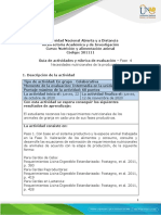 Guia de Actividades y Rúbrica de Evaluación - Unidad 2 - Fase 4 - Necesidades Nutricionales de La Producción PDF