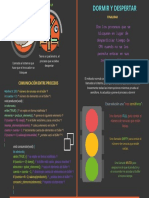 Infografía Dormir y Despertar