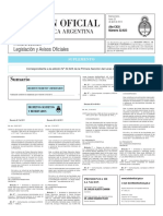 SUPLEMENTO. Correspondiente Abril de 2013.