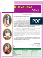 Ramakrishna Mission Vidyalaya Newsletter - January To June - 2007