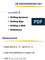 2-1. Rigs, Drilling A Well