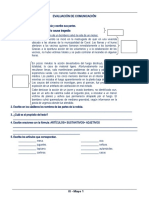 Evaluación Trimestral - 3°