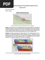 Eh-610 Engineering Seismology and Seismic Hazard Analysis Assignment 01