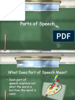 Parts of Speech