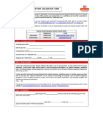 Personal Data Protection - Declaration Form: Part A: Customer Particulars