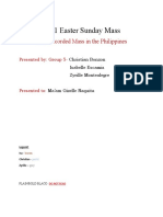 1521 Easter Sunday Mass: First Recorded Mass in The Philippines