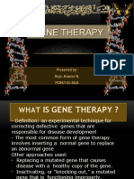 Group 8 STS - Gene Theraphy