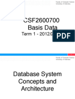 02 - Database System Concepts and Architecture-Ver2 PDF