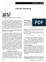 Computer-Aided Concrete Mix Proportioning: Aci Journal Technical Paper