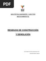 Residuos de Construcción